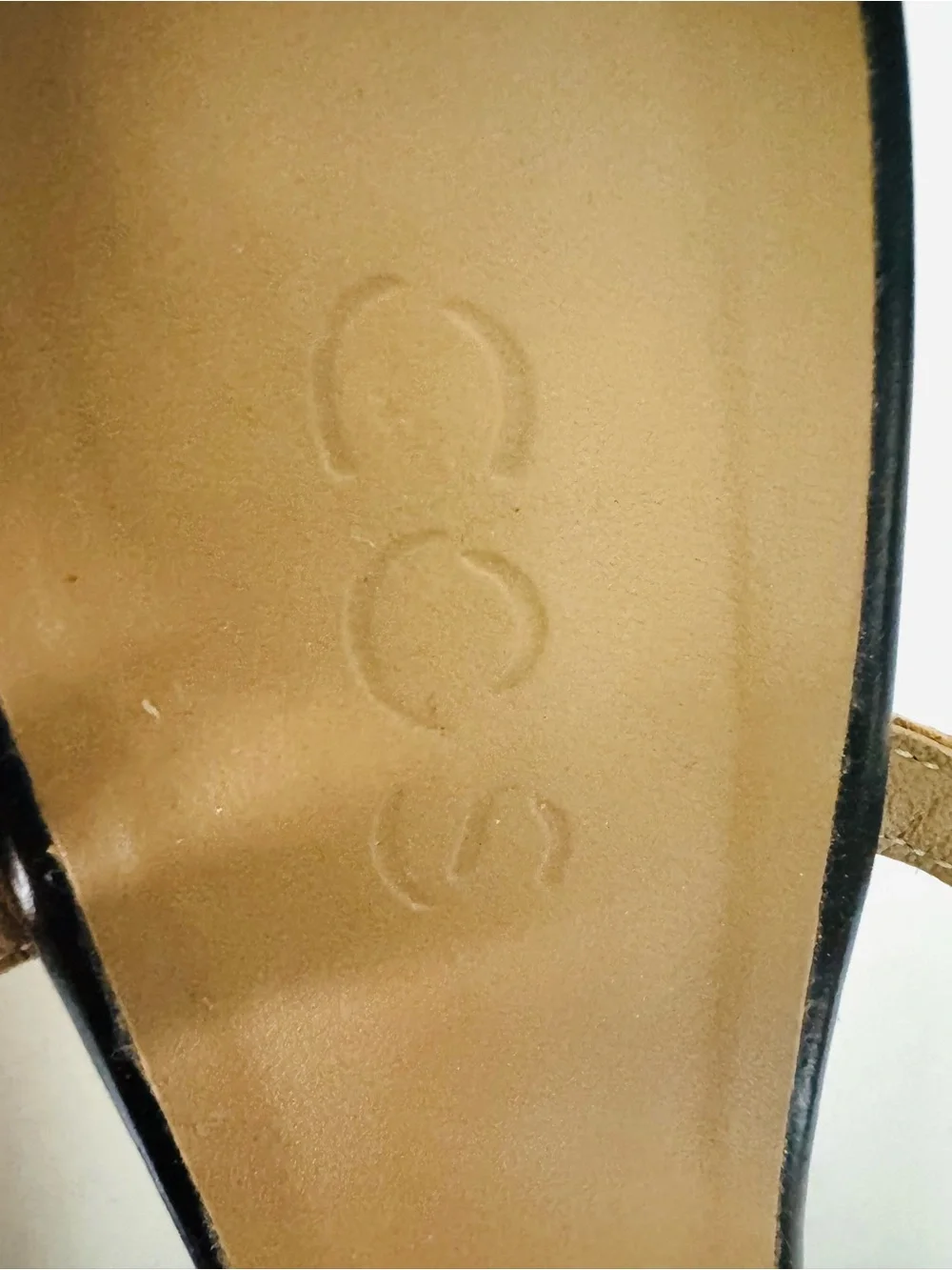 EUC COS Elegant Black Strappy Square Toe Leather Heeled Sandals US11 Minimalist
